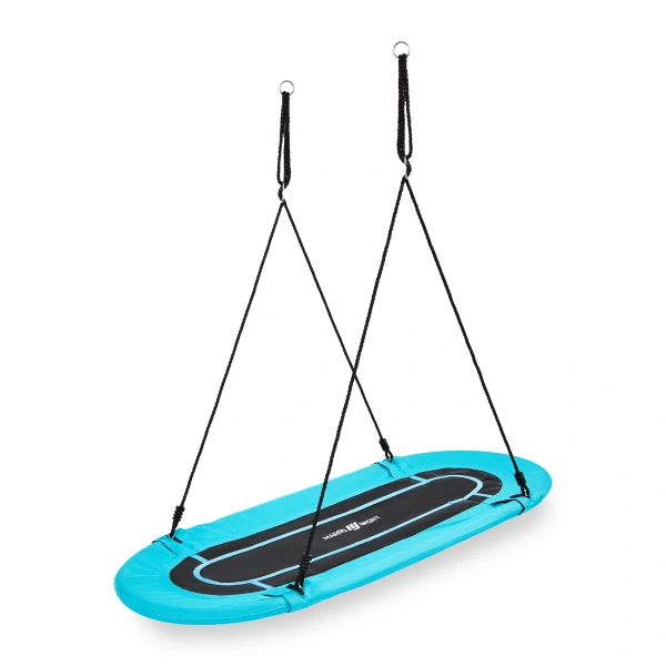 Oval nest swing 167 x 71 cm turquoise - Marbo Sport