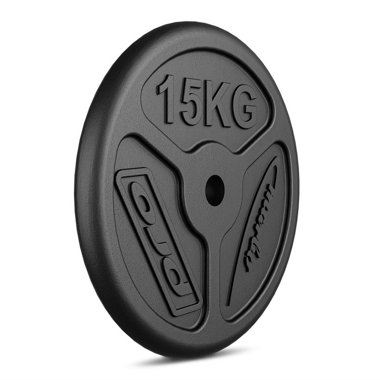 Standard iron discs slim 15 kg with ø31 mm bore MW-O15-slim - Marbo Sport