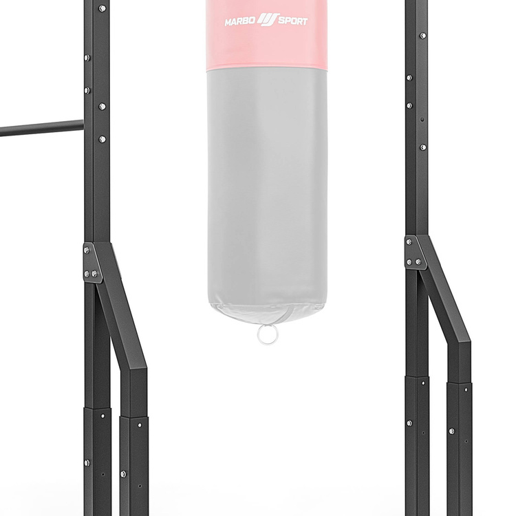 External pull-up bar with bag holder and short handrails for dips MO-Z3 - Marbo Sport