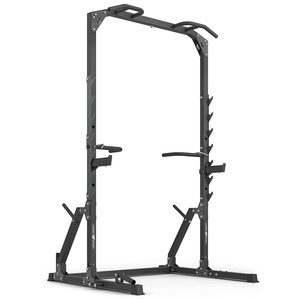 Squat half-rack with pull up bar with rack and dip station + landmine attachment  MS-U115 2.0 - Marbo Sport