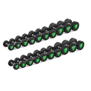 Set of polyurethane dumbbells 2,5-25kg (increments of 2.5 kg) 275 kg – UpForm