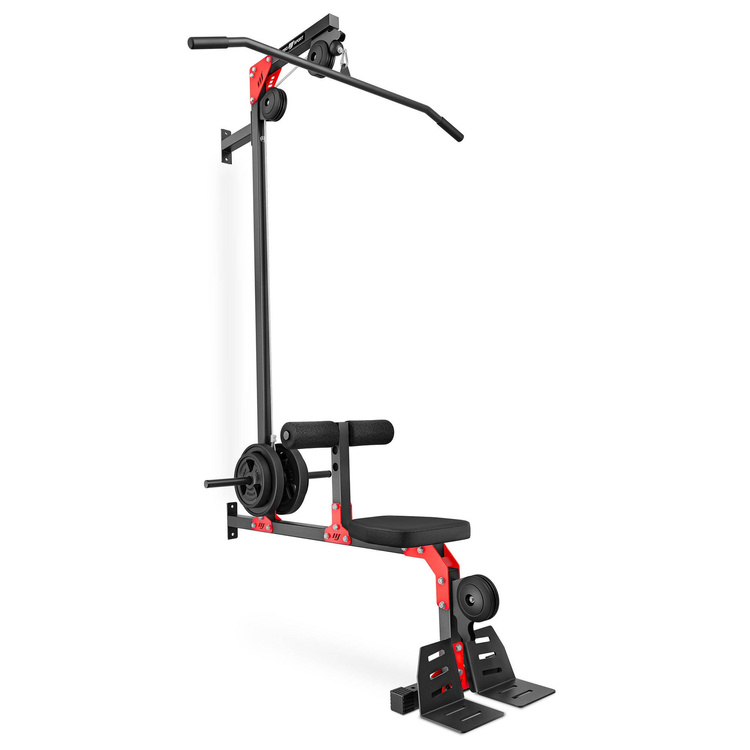 Wall-mounted Lat Pulldown with Seat MH-W102 2.0 - Marbo Sport