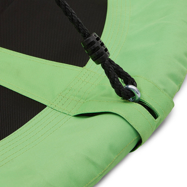 Stork's nest hanging swing Ø100 cm GREEN - NILS