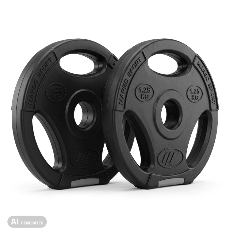 2 x 1,25 kg Composite Weight Plates Set - Marbo Sport