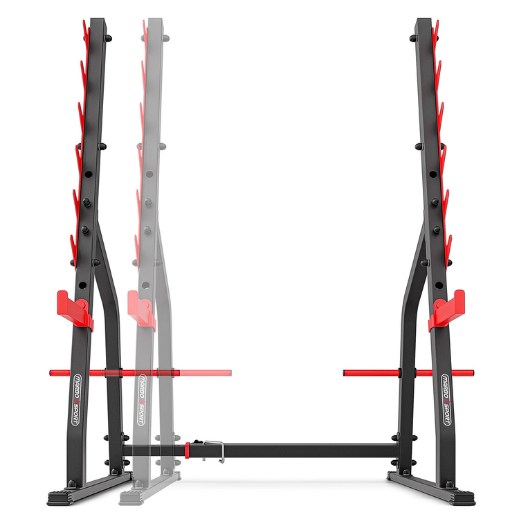 Squat rack with spotter catchers MS-S107 - Marbo Sport