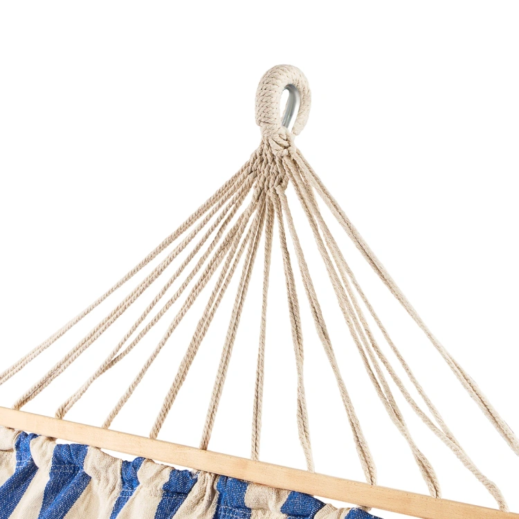 Garden hammock with wooden spreader bar 290 x 125 cm - Marbo Sport