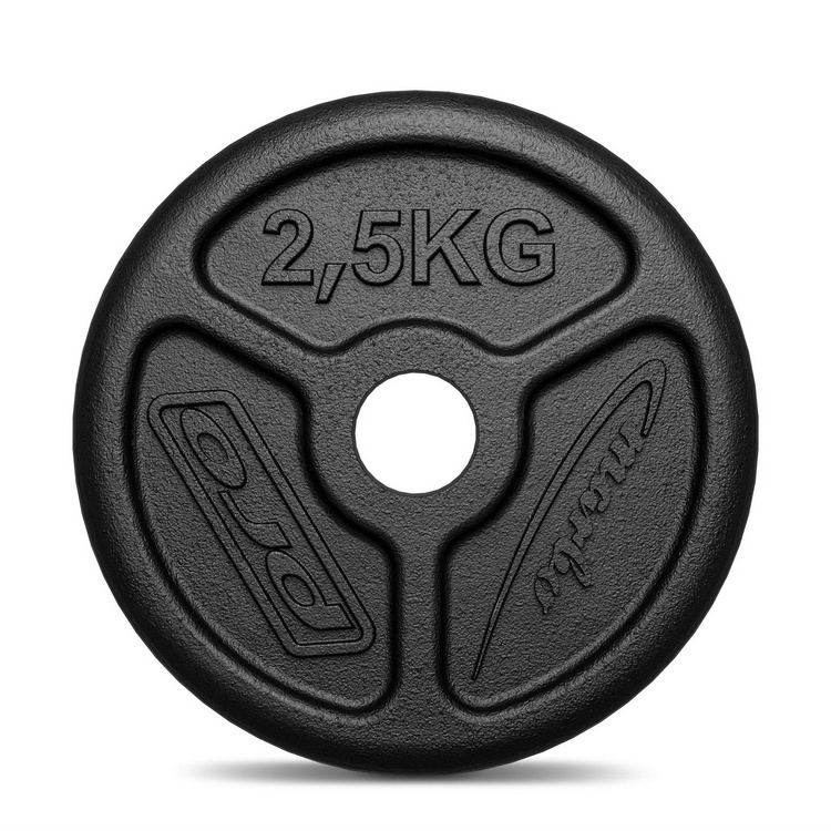 Standard iron discs slim 2,5 kg with ø31 mm bore MW-O2,5-slim - Marbo Sport