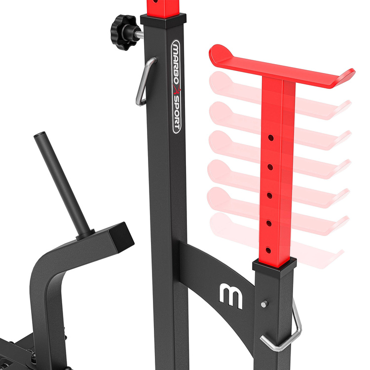 Squat and dip rack with spotter catchers MS-S104 - Marbo Sport