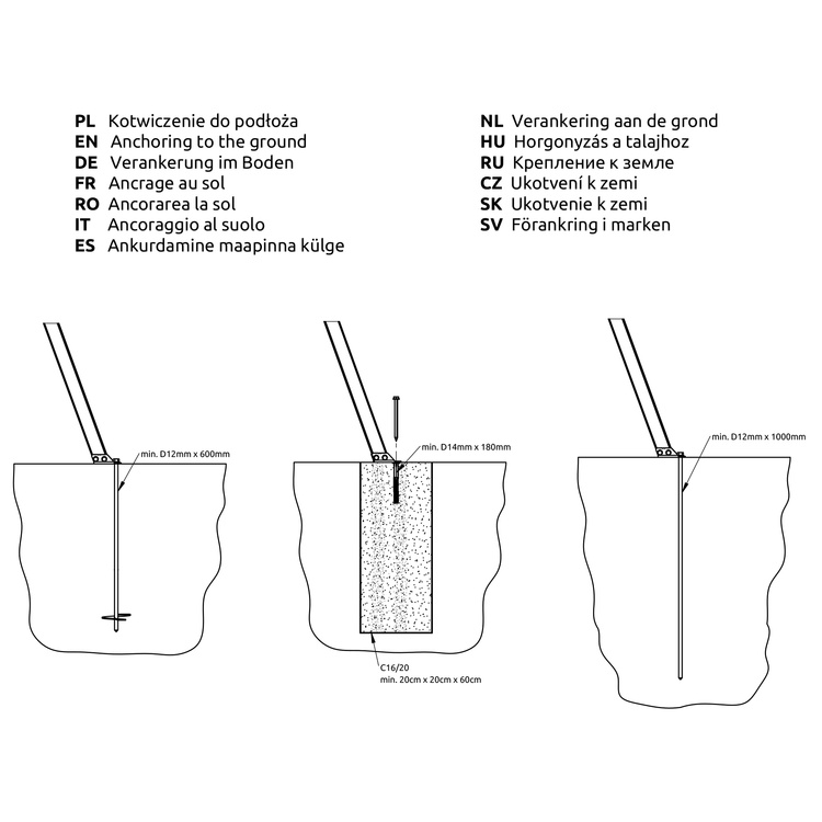 Single-seater swing (frame) MO-001 - Marbo Sport