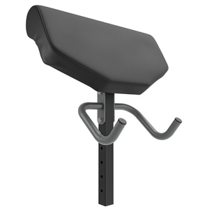 Set MS41_2.0_83KG | Adjustable bench with stands and negative slant + preacher curl attachmen + leg press + lat attachment + bar and weight plates set 83 kg - Marbo Sport