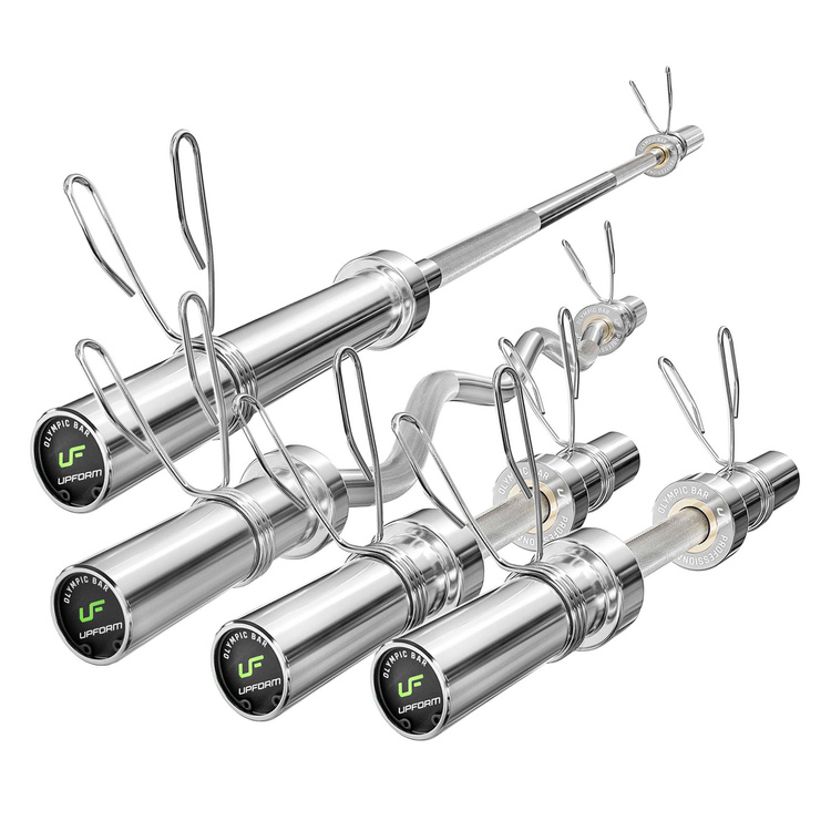 Set OLI1 | Barbell bar 180 cm + curl bar 120 cm + 2x dumbbell bar 40 cm 30 mm - Marbo Sport