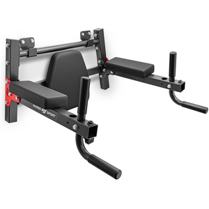 Mulitifunctional wall-mounted dip station with pull-up bar (2in1) MH-U205 – Marbo Sport