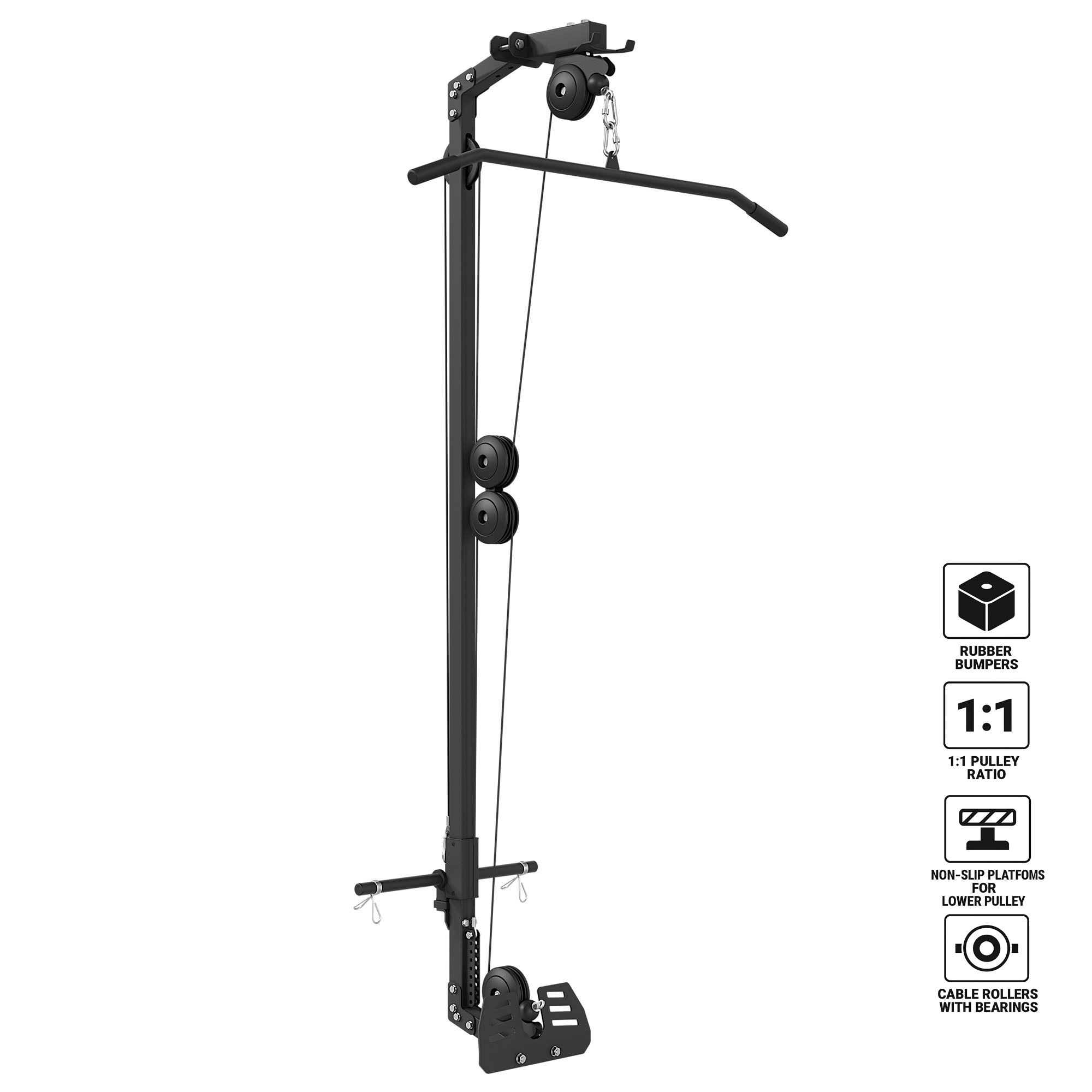 Lat Pulldown Attachment for Rack MS-W107 2.0 - Marbo Sport