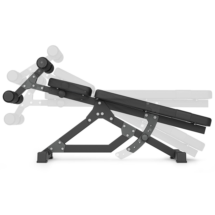 Adjustable abdominal muscle exercise bench MS-L110 2.0 - Marbo Sport