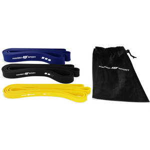 Set of 3 resistance bands 2080 mm - Marbo Sport