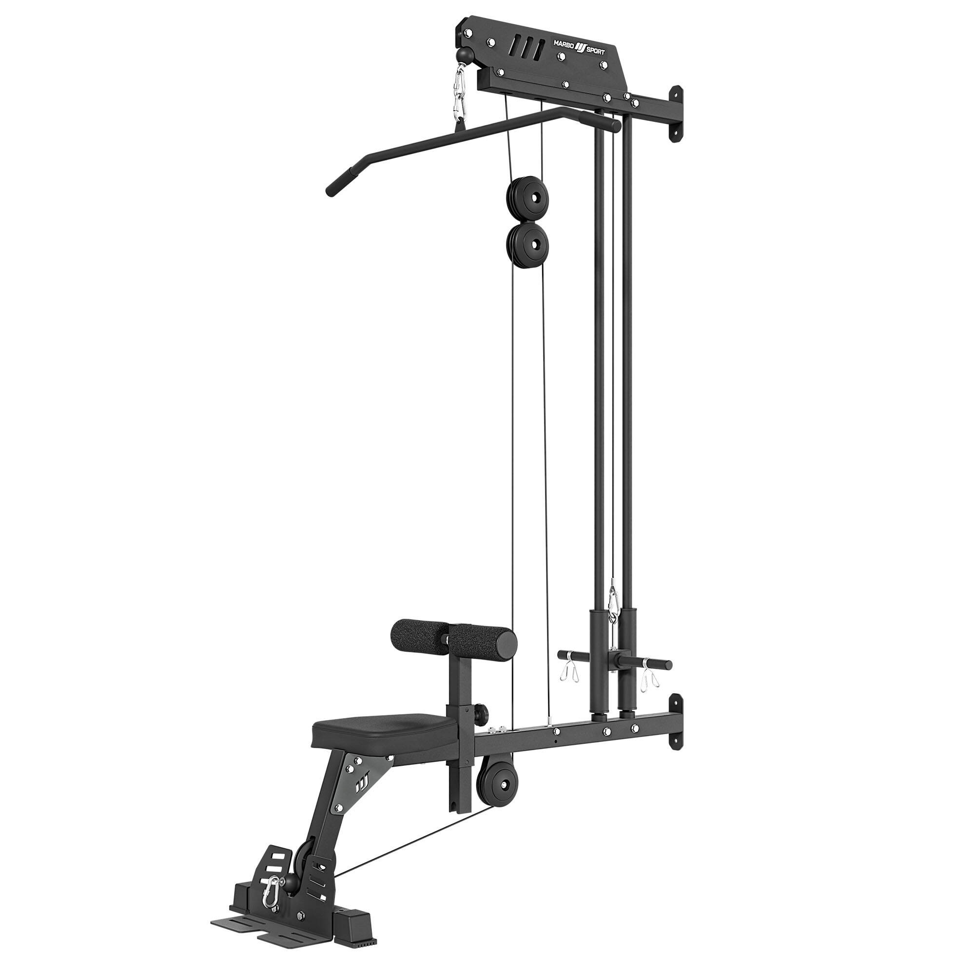 MS-W104 2.0 Wall-Mounted Lat Pulldown – Compact Strength Training Redefined