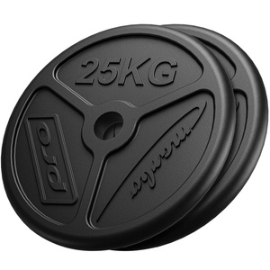 Olympic weight plates made of cast iron set 50 kg / 2 x 25 kg MW-2x25KG-OLI - Marbo Sport