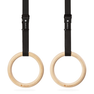 Wooden Gymnastic Rings - Ubeform