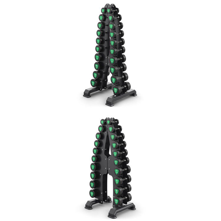 Set of polyurethane dumbbells 1-10kg (increments of 1 kg) 110 kg – UpForm