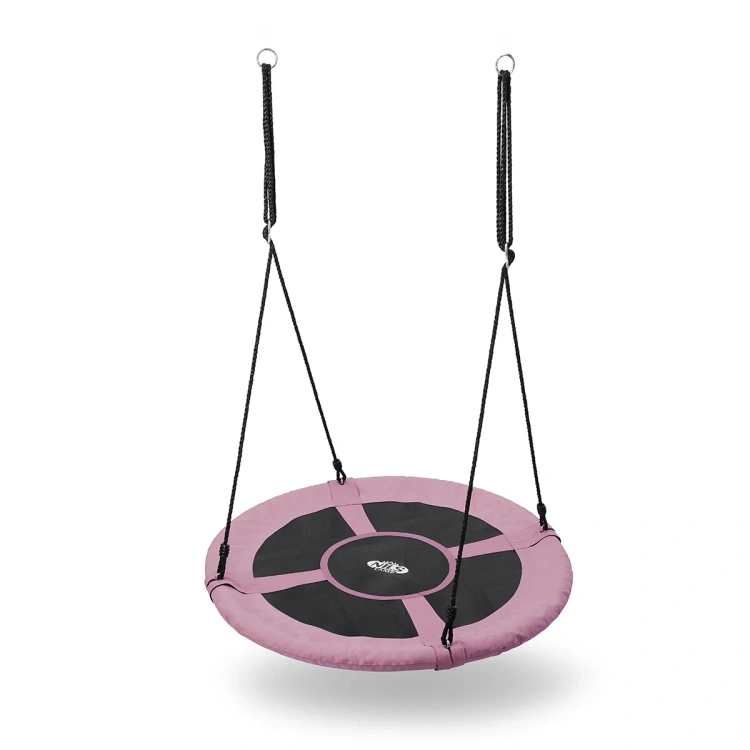 Stork's nest hanging swing Ø100 cm PINK - NILS