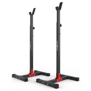 Set MH9 | Adjustable bench MH-L114 + Adjustable exercise racks stands MH-S201 + Seated preacher curl MH-L105 - Marbo Sport