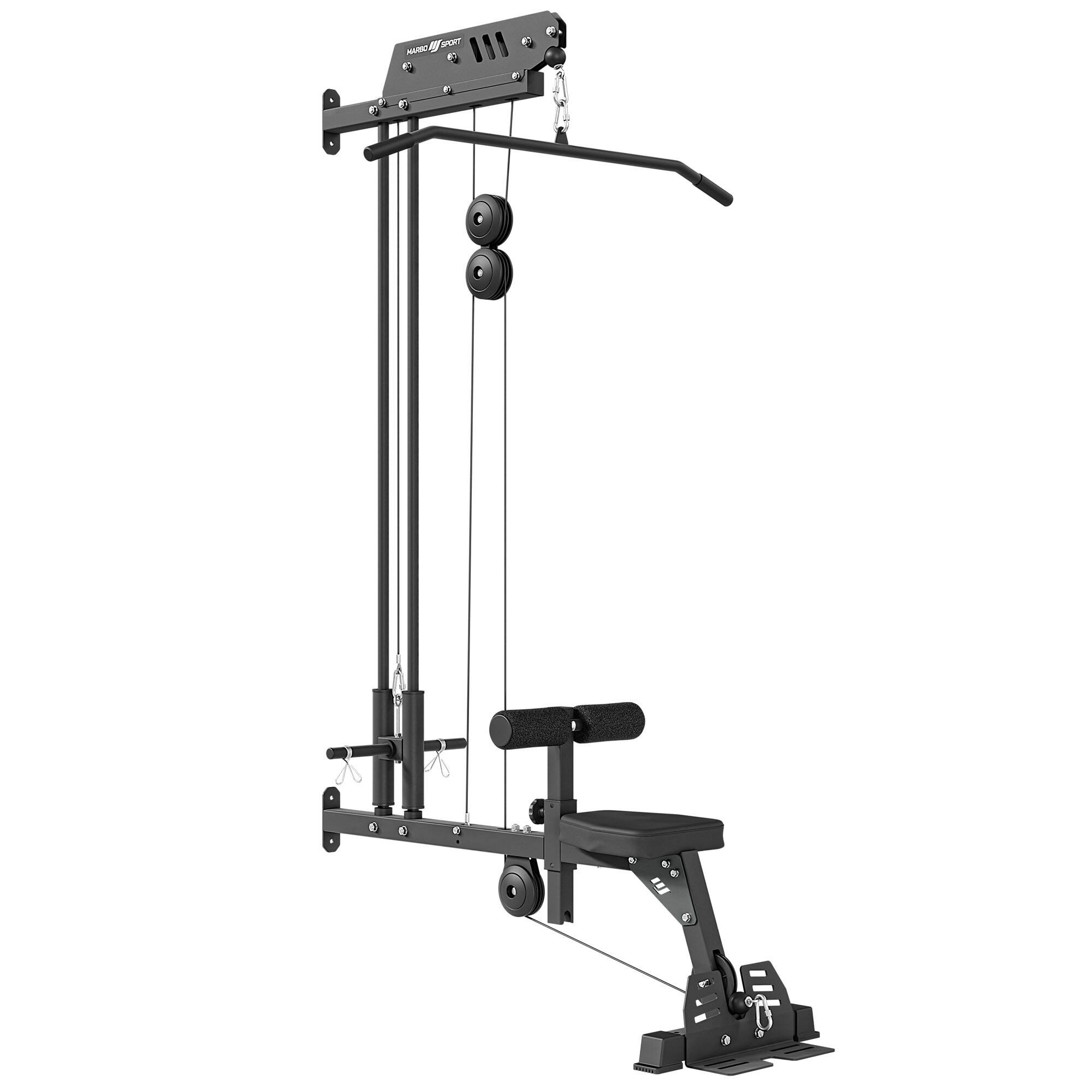 MS-W104 2.0 Wall-Mounted Lat Pulldown – Compact Strength Training Redefined