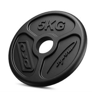 Olympic weight plates made of cast iron 30 kg / 2 x 5 kg + 6 x 2.5 kg + 4 x 1.25 kg - Marbo Sport