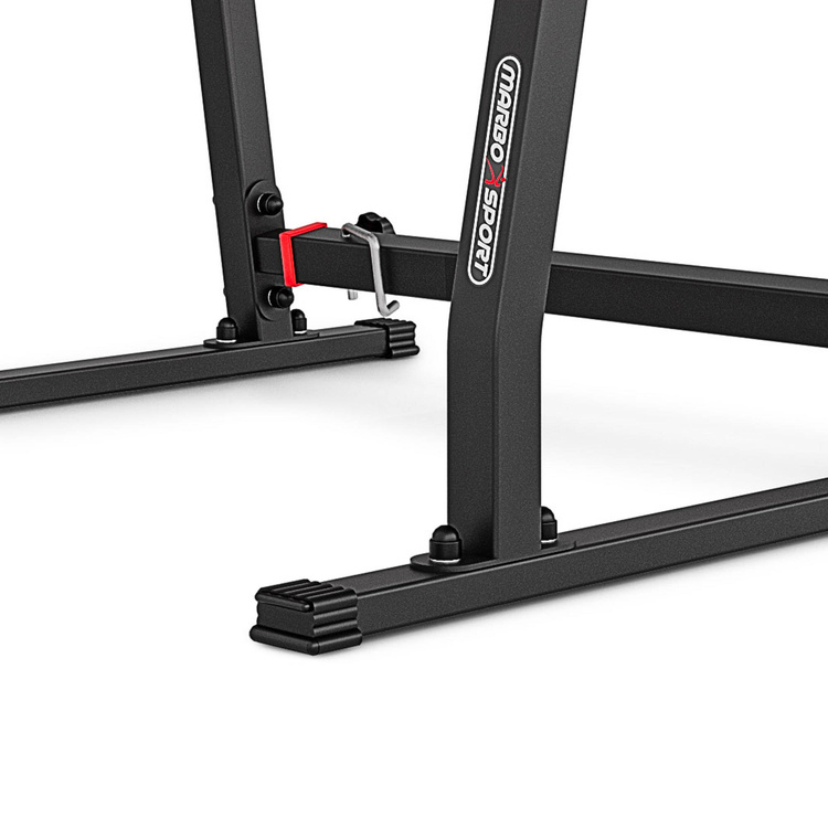 Squat rack with spotter catchers MS-S107 - Marbo Sport